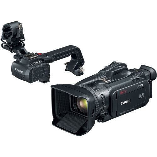 Canon XF405 UHD 4K60 Camcorder with Dual-Pixel Autofocus with 2X 64GB Memory Cards Starter Bundle