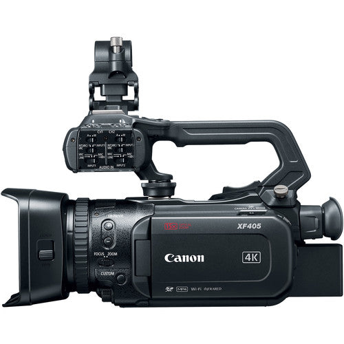 Canon XF405 UHD 4K60 Camcorder with Dual-Pixel Autofocus with 32GB Starter Package