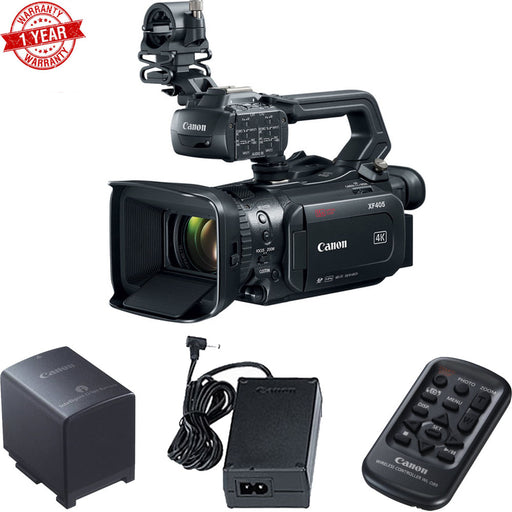 Canon XF405 4K UHD 60P Camcorder with Dual-Pixel Autofocus USA