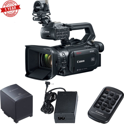 Canon XF400 4K UHD 60P Camcorder with Dual-Pixel Autofocus USA