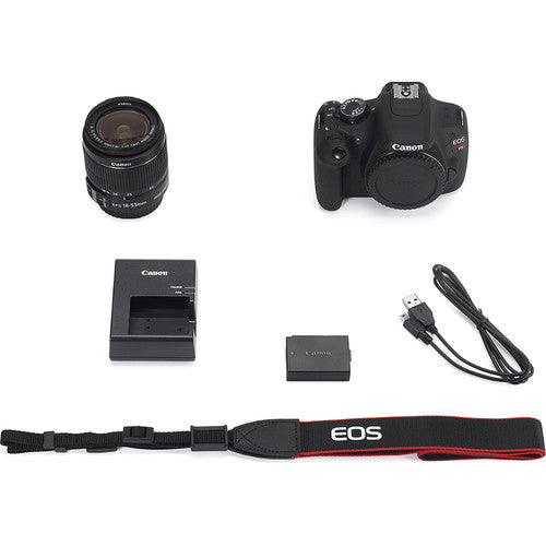 Canon EOS Rebel T5/4000D DSLR Camera with EF-S 18-55mm IS II Lens Starter Package