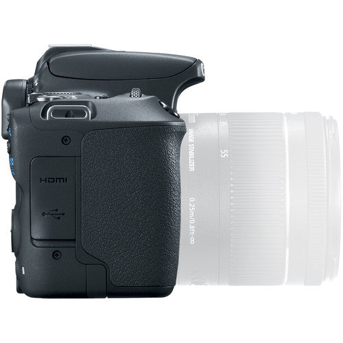 Canon EOS Rebel SL2/250D/SL3 DSLR Camera with 18-55mm Lens | 75-300mm Dual Zoom Lens Kit Pro Bundle