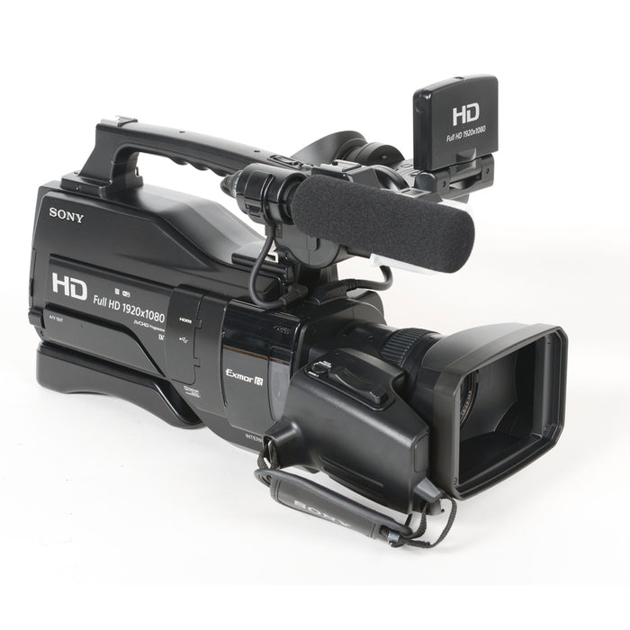 Sony HXR-MC2500 Shoulder Mount AVCHD Camcorder 64GB Memory Card Deluxe Accessory KiT