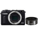 Canon EOS-M Mirrorless Camera with EF-M 22mm f/2 STM Lens - Black
