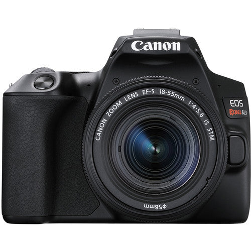 Canon EOS Rebel SL1/250D (SL3) DSLR W/18-55 Camera 32GB Class 10 SD Memory Card Accessory Bundle | NJ Accessory/Buy Direct & Save