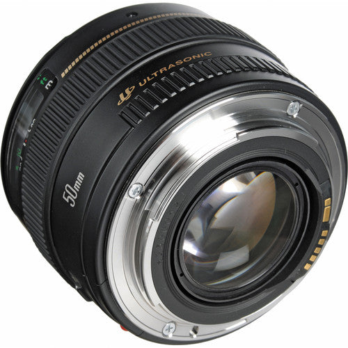 Canon 50mm f/1.4 EF USM Lens With Basic Accessory Bundle