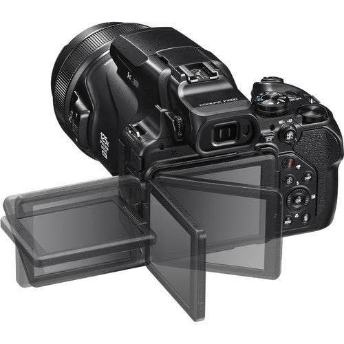 Nikon Coolpix P1000 16MP 125x Super-Zoom Digital Camera + 16GB &amp; Additional Accessories Bundle Package