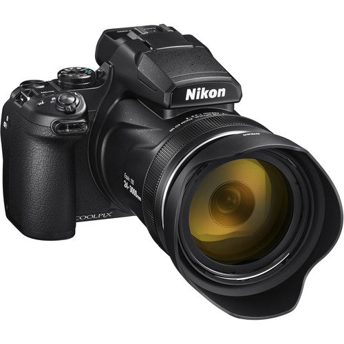 Nikon Coolpix P1000 16MP 125x Super-Zoom Digital Camera + 64GB Accessory Kit