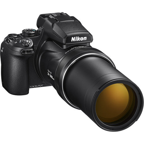 Nikon COOLPIX P1000 16.7 Digital Camera 128GB Card, Tripod, Flash, and More Bundle)