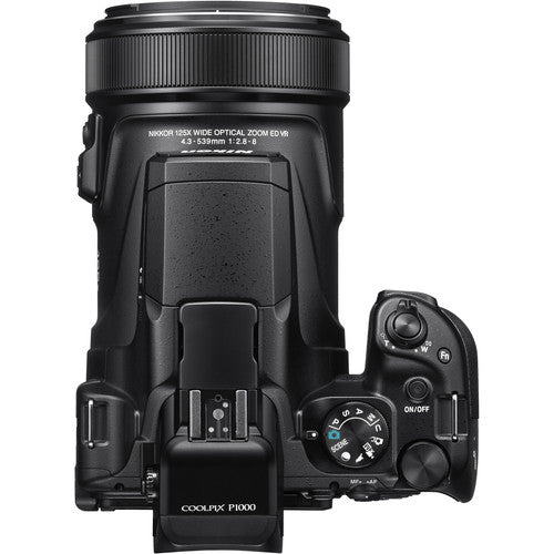 Nikon Coolpix P1000 16MP 125x Super-Zoom Digital Camera + 32GB | Filters | Flexible Tripod &amp; More Bundle