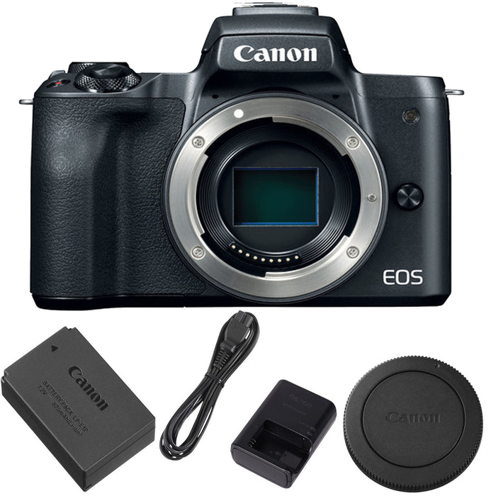 Canon EOS M50 Mirrorless Digital Camera (Body Only, Black) USA
