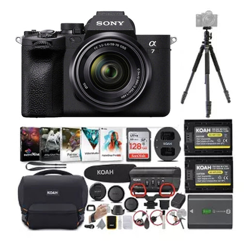 Sony a7 IV Mirrorless Camera with 28-70mm Lens With Koah Accessories &amp; More