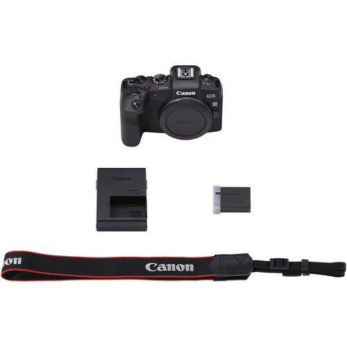 Canon EOS RP Mirrorless Digital Camera (Body Only) with EF-EOS R Lens Adapter | Extra Battery &amp; Case 64GB Kit