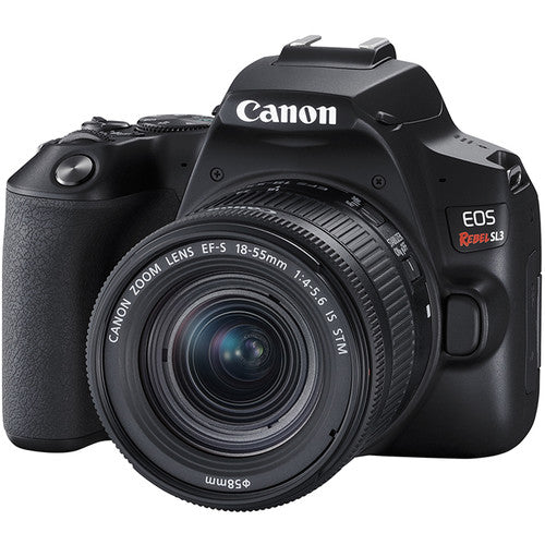 Canon EOS Rebel SL3/250D DSLR Camera with 18-55mm Lens (Black)