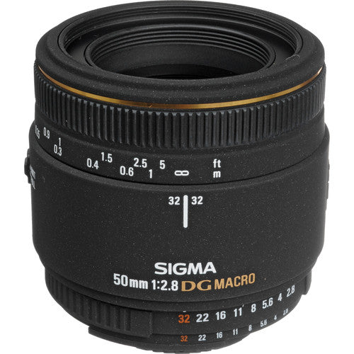 Sigma 50mm f/2.8 EX DG Macro AF Lens for Nikon