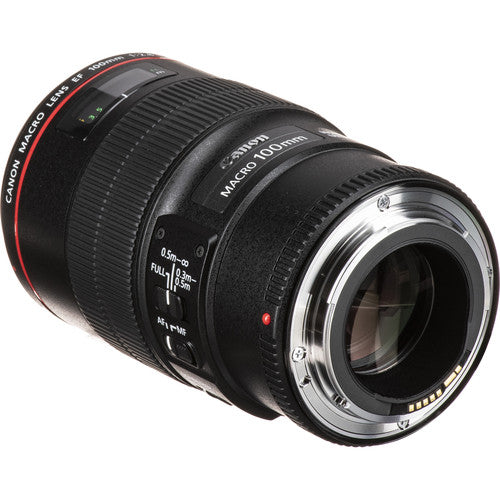 Canon EF 100mm f/2.8L Macro IS USM Lens Starter Package