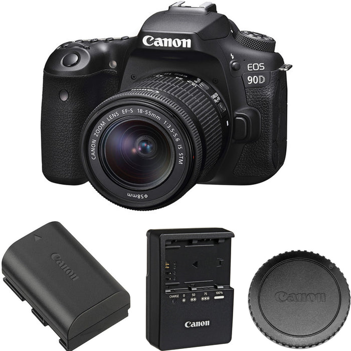 Canon EOS 90D DSLR Camera with 18-55mm Lens USA | NJ Accessory/Buy