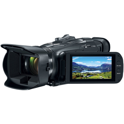 Canon Vixia HF G50 UHD 4K Camcorder (Black) with Deluxe Bundle -SanDisk Extreme 64GB SDXC Memory Card + 2X Replacement Batteries + More