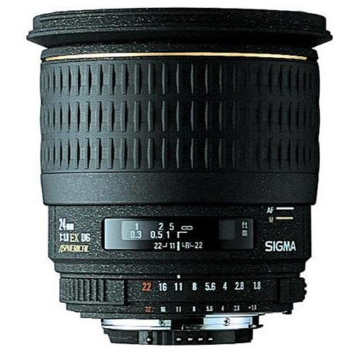 Sigma 24mm f/1.8EX Aspherical DG DF Macro AF Wide Angle Lens F/Nikon