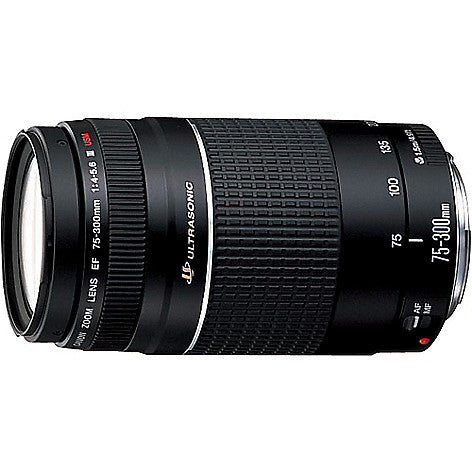 Canon 75-300mm f/4.0-5.6 EF III USM Lens | NJ Accessory/Buy Direct