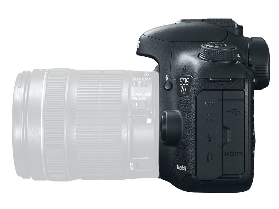 Canon EOS 7D Mark II Digital SLR Camera Bundle (Body only) + Video Creator Accessory Bundle