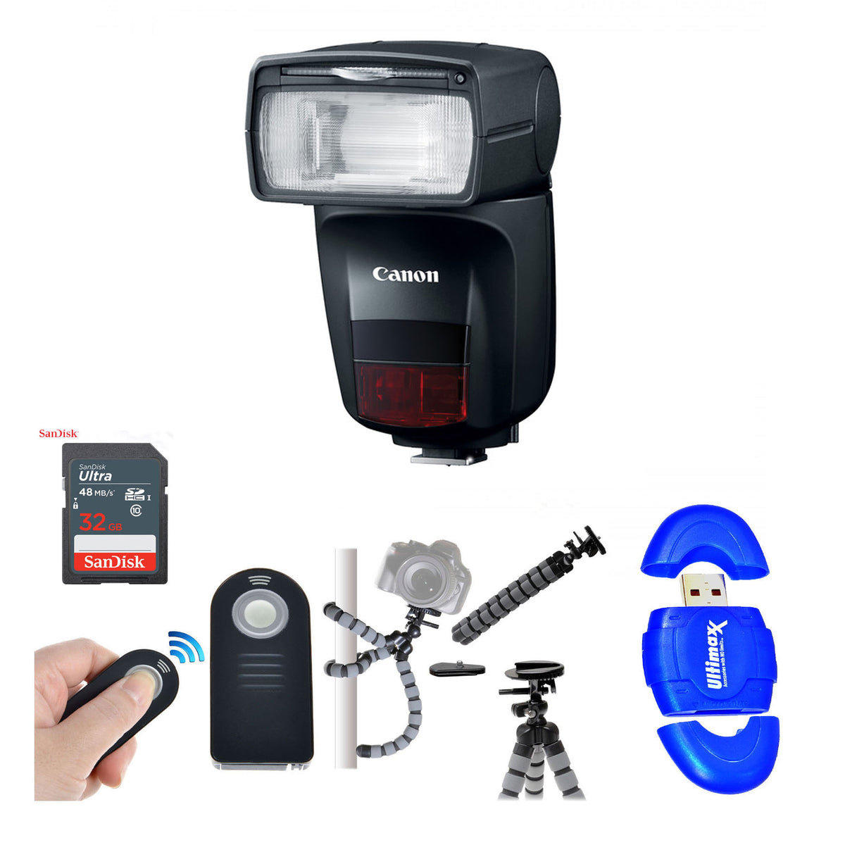 Canon Speedlite 470EX-AI with Additional Accessories | NJ