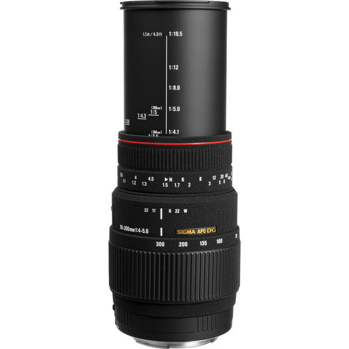 Sigma 70-300mm f/4-5.6 APO DG Macro Lens for Canon | NJ Accessory