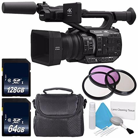 Panasonic AG-UX90 4K/HD Professional Camcorder with 128GB Starter Essential Package
