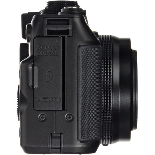 Canon PowerShot G1 X Digital Camera (Black) With Flexible Mini Tripod | Cleaning Kit | HDMI Cable Kit