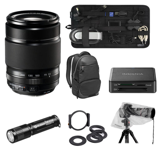 Fujifilm XF 55-200mm f/3.5-4.8 R LM OIS Lens With Manfrotto Backpack &amp; More