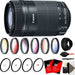 Canon EF-S 55-250mm f/4-5.6 Is STM Lens+ 58mm Filter &amp; Macro Kit &amp; Cleaning Kit for Canon T6s T6i T6 T5 Digital SLR Cameras