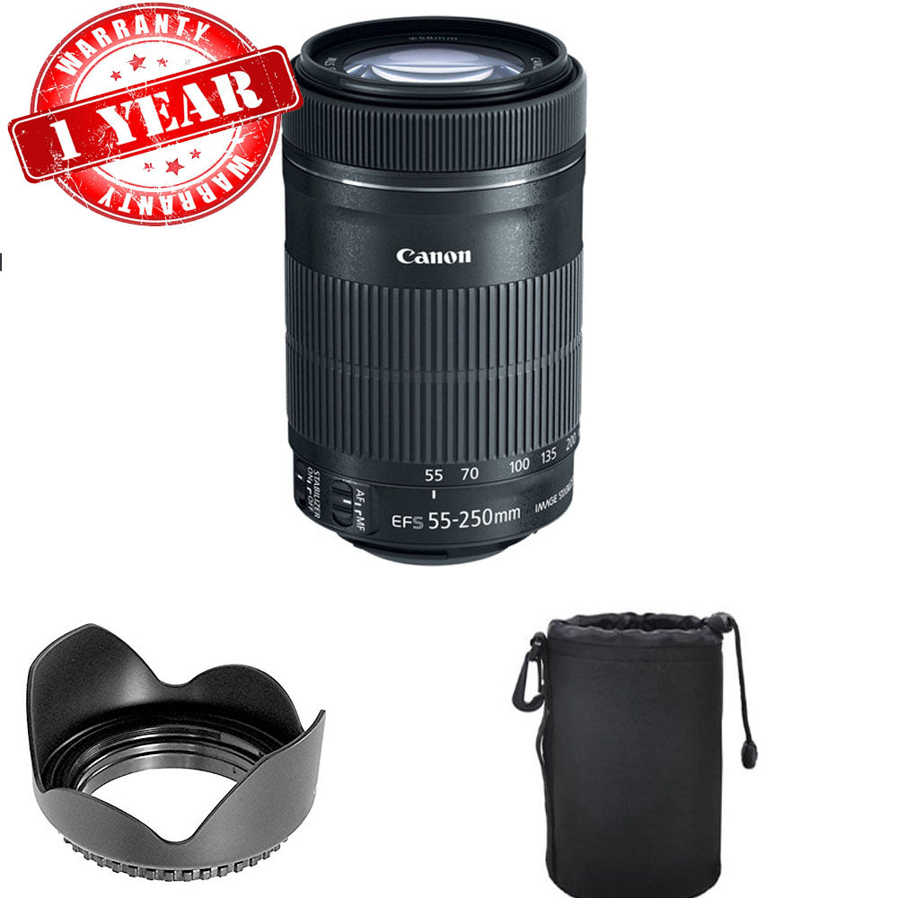 Canon EF-S 55-250mm f/4-5.6 IS STM Lens USA | NJ Accessory/Buy