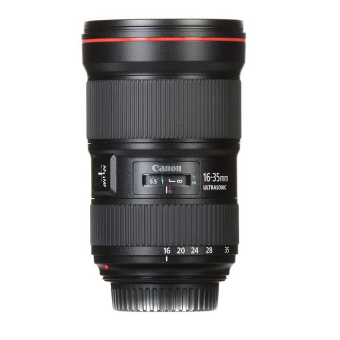 Canon EF 16-35mm f/2.8L III USM Lens with 2x Sandisk 64GB Memory Cards | Case | Tripod &amp; More