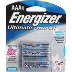 Energizer - Ultimate Lithium AAA Batteries - 4 Pack