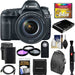 Canon EOS 5D Mark IV DSLR Camera & EF 24-105mm f/4L Is II USM Lens w/ 64GB Card Battery & Charger Backpack 3 Filters Kit