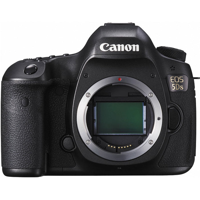 Canon EOS 5DS 50.6MP Digital SLR Camera (Body only) with Lens Power Bundle, Includes, Sigma 24-35mm Standard-Zoom Lens, Multicoated UV Protective