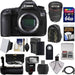 Canon Eos 5DS R Digital SLR Camera Body with 24-105mm f/4 L Lens + 64GB Card + Battery &amp; Charger + Backpack + Grip + Flash