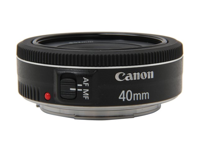 Canon 40mm f/2.8 EF STM Lens Professional Kit W/ 64 GB &amp; Flexible Tripod