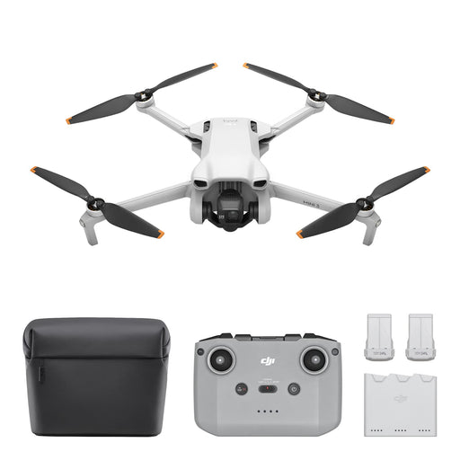 DJI Mini 3 Fly More Combo - Lightweight and Foldable Mini Camera Drone with 4K HDR Video, 38-min Flight Time, True Vertical Shooting, and Intelligent Features - NJ Accessory/Buy Direct & Save