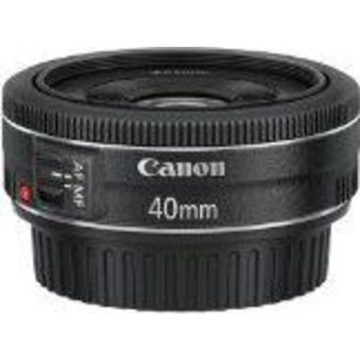 Canon 40mm f/2.8 EF STM Lens Flash Kit W/ Light Diffuser &amp; More