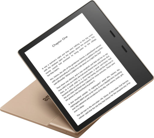 Amazon - Kindle Oasis E-Reader (2019) - 7" - 32GB - 2019 - Champagne Gold - NJ Accessory/Buy Direct & Save