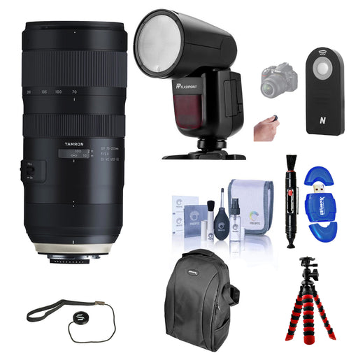 Tamron SP 70-200mm f/2.8 Di VC USD G2 Lens for Nikon F Flashing Kit