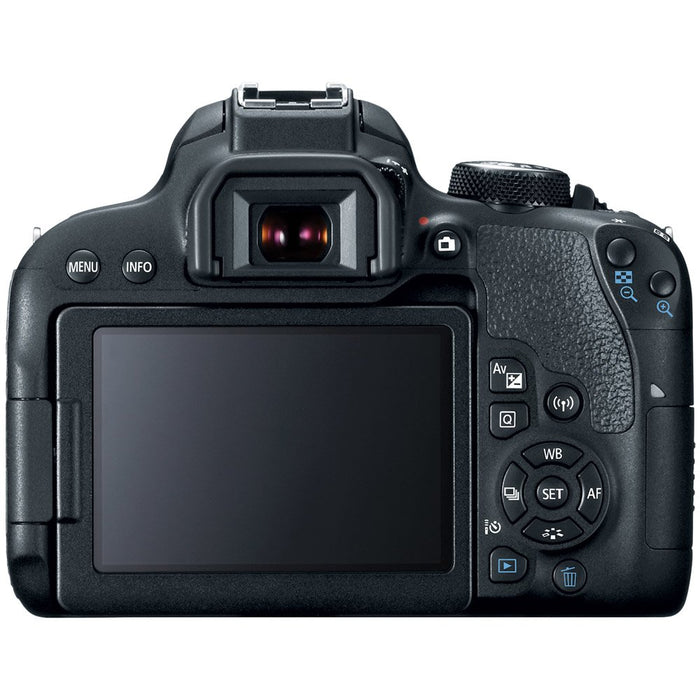 Canon EOS Rebel T7i Digital SLR Camera Video Creator Kit + 18-55mm Zoom Lens Accessory Bundle