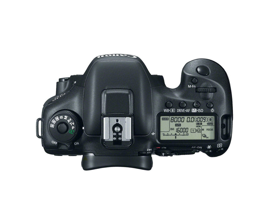 Canon EOS 7D Mark II Digital SLR Camera Body &amp; Wi-Fi Adapter Kit + 64GB MC + Backpack Deluxe Bundle