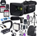 Canon Vixia HF G60 UHD 4K Camcorder with Premium Accessory Kit Including Padded Backpack &amp; 128GB High Speed U3 Memory