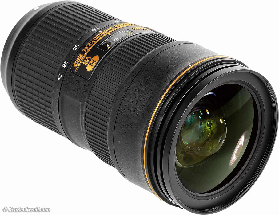 Nikon AF-S NIKKOR 24-70mm f/2.8E ED VR Lens USA