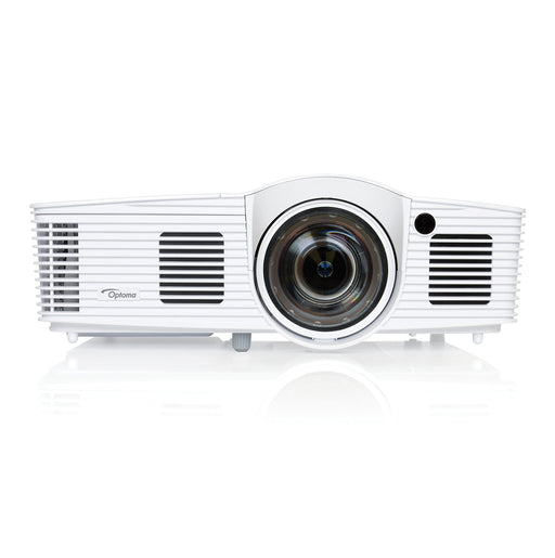 Optoma EH200ST Full 3D 1080p 3000 Lumen DLP Short Throw Projector with 20,000:1 Contrast Ratio and MHL Enabled HDMI Port , white - NJ Accessory/Buy Direct & Save
