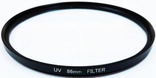86mm High Resolution Protective UV Filter