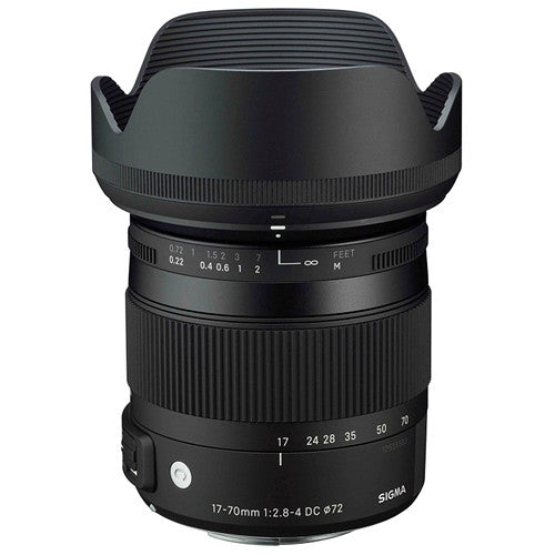 Sigma 17-70mm f/2.8-4 DC Macro OS HSM Lens f/Canon | NJ Accessory