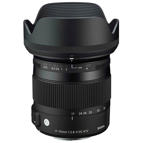 Sigma 17-70mm f/2.8-4 DC Macro OS HSM Lens f/Canon